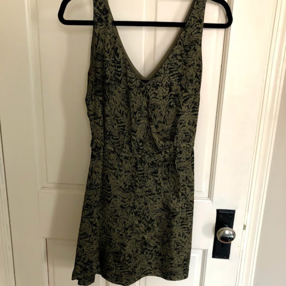 Central Park West Printed Mini Dress